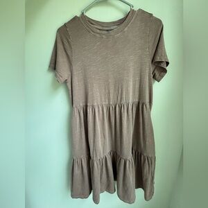 Old Navy Brown Dress T Shirt Dress XS